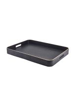 GenWare Black Wood Veneer Butlers Tray 55 x 40cm
