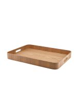 GenWare Light Wood Veneer Butlers Tray 55 x 40cm