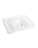 Vogue Polycarbonate 1/6 Gastronorm Lid Clear