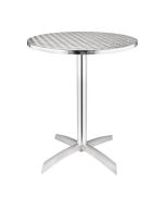 Bolero Round Flip Top Table Stainless Steel 600mm U423