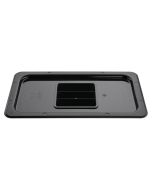 Vogue Polycarbonate 1/3 Gastronorm Lid Black