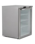 Blizzard UCR140CR Single Hinged Glass Door Under Counter Refrigerator