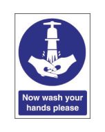 Vogue Now Wash Your Hands Sign