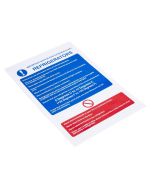 Vogue Refrigerator Guidelines Sign