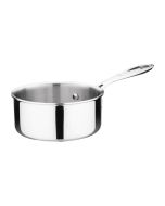 Vogue Stainless Steel & Aluminium Tri-Wall Saucepan 140mm