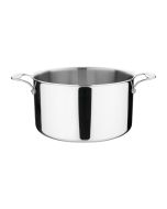 Vogue Stainless Steel & Aluminium Tri-Wall Stew Pan 280mm