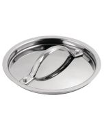 Vogue Stainless Steel & Aluminium Tri-Wall Saucepan Lid 14cm