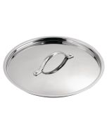 Vogue Stainless Steel & Aluminium Tri-Wall Stew Pan Lid 24cm