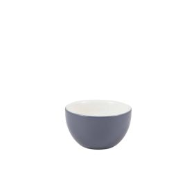 Genware 382118G Porcelain Grey Sugar Bowl 17.5cl/6oz 
