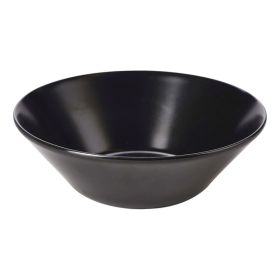 Luna Serving Bowl 24 Ø X8cm H Black Stoneware