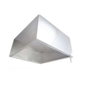 Parry CON1200 Condensate Canopy Steam Hood Extraction 1200x1100x500mm WDH