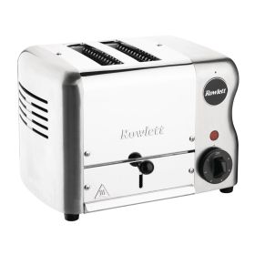 Rowlett Esprit 2 Slot Toaster Chrome w/2 x Additional Elements & Sandwich Cage - CH177