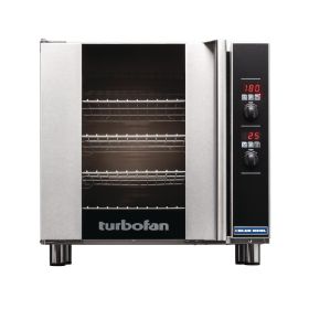 Blue Seal Turbofan E32D4 - Electric Convection Oven 4 Tray Digital