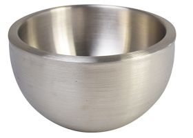 Stainless Steel Double Walled Salad Bowl 15cm