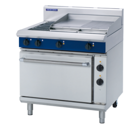 Blue Seal E506B - Electric Range with Griddle, 2 Elements & Static Oven 900mm