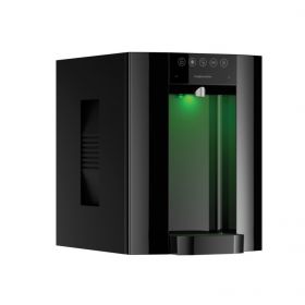 Borg & Overstrom E6 756005 Countertop Water Cooler Chilled, Ambient & Sparkling Black