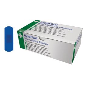 Blue Detectable Plasters 2.5 x 7cm Box 100 - Genware