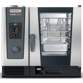 Rational iCombi Pro 6-1/1/E 6 Grid 1/1GN Electric Combination Oven - Three Phase