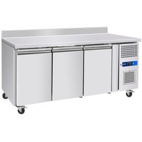 Prodis GRN-C3F 3 Door Stainless Steel Counter Freezer - With Upstand