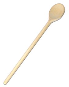 Natural Wooden Spoon 35cm / 14"