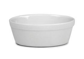 Oval Pie Dish Ceramic 18cm / 0.7 Ltr - KEA268
