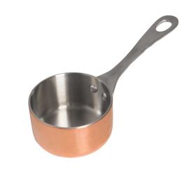 Copper/Alum Mini Saucepan 7.5cm