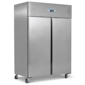 Koldbox KXF1200 Double Door Ventilated Gastronorm Freezer Stainless Steel 1200L