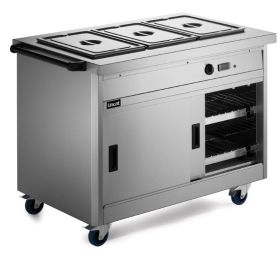 Lincat P8B3 Panther 800 Series - Hot cupboard with Bain Marie Top 