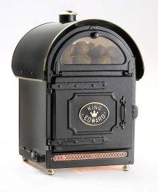 King Edward PB2FV/BLK Large Potato Baker Oven - Traditional Black