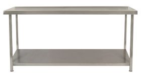 Parry TAB18700 - Stainless Steel Table With Shelf - 1800(W) x 700(D) x 900(H) mm