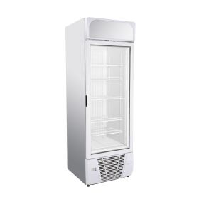 Sterling Pro Green BBVF500 Large Capacity White Single Door Display Freezer, 496 Litres