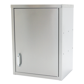 Parry WCH450 Stainless Steel Hinged Wall Cupboard Single Door 400mm Wide