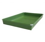 Microsave Teflon Cooking Trays For Microwaves 290mm x 260mm x 30mm - Green