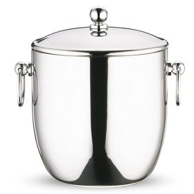 Ice pail SIC-1300S with Curved double wall S/Steel Body 1.3L