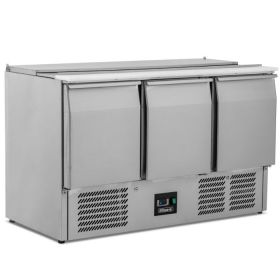 Blizzard BSP3 3 Door Compact Refrigerated Counter Saladette 368L
