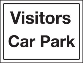 Visitors car park .  300x400mm W/M