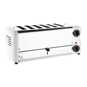 Rowlett Esprit Toaster White 6 Slot w/2x Additional Elements & Sandwich Cage - CH186