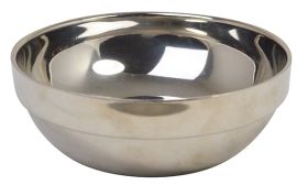 Stainless Steel Double Walled Bowl 16cm 17.5oz