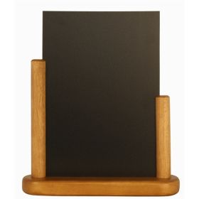 Chalk Table Board 15X21cm Medium Teak - Genware