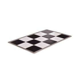Primeware HT1BK/WH - Ceramic 1/1 GN Hot Tile - Bain Marie Insert - Black & White