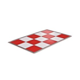 Primeware HT1RD/WH - Ceramic 1/1 GN Hot Tile  - Bain Marie Insert Red & White