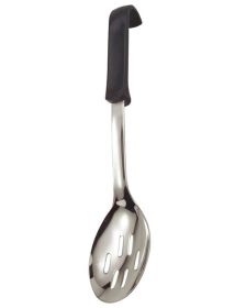 Slotted Spoon S/S PP Black Handle