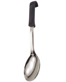 Solid Spoon S/S PP Black Handle