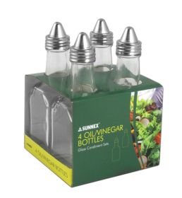Oil / Vinegar Bottles (Pack Of 4)