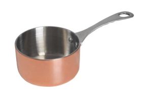 Copper/Alum Mini Saucepan 8.5cm