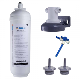Fluux IEN-9000 Limescale Water Filter Complete Kit For Water Dispensers, Ice Machines, Coffee Machines