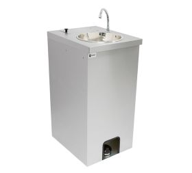 MWB single bowl mobile wash hand basin