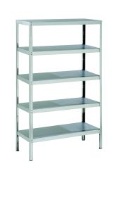 Parry Storage Racks with 5 Shelves - 600 D x 1800 H - Width Options