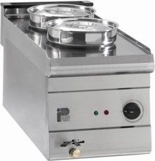 Parry PWB2 2 Pot Wet Well Stainless Steel Bain Marie