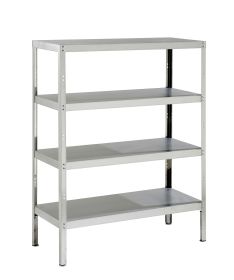 Parry Storage Racks with 4 Shelves - 400 D x 1500 H - Width Options